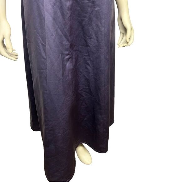 David’s Bridal Light Purple Sleeveless Maxi Dress Formal Bridesmaid Beaded Neck - Picture 7 of 13